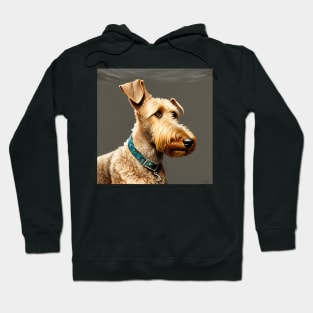 Airdale Terrier Art Hoodie